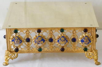 9073 Antique French Tabor